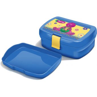 Barney Sandwich Box With Inner Tray