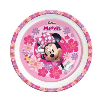 Minnie Mouse Kids Mico Plate - Pink
