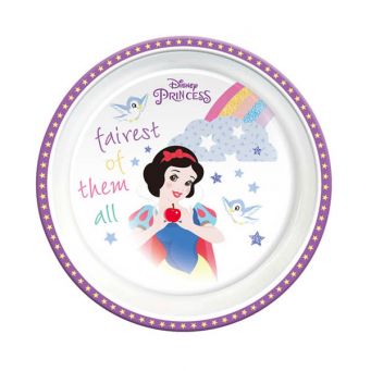 Princess Kids Mico Plate - White