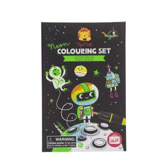 Neon Colouring Set - Outer Space