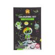 Neon Colouring Set - Outer Space