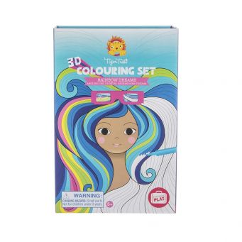 3D Colouring Set - Rainbow Dreams