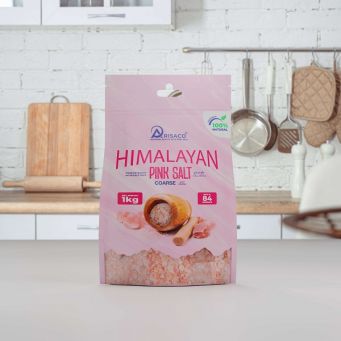 Arisaco - Himalayan Pink Salt Course Grain 1kg in Pouch