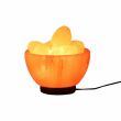 Arisaco - Heart Bowl Lamp Himalayan Pink Salt 3.260kg