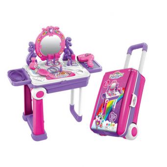 Rainbocorns 3 in 1 Make-Up Play Set in Suitcase