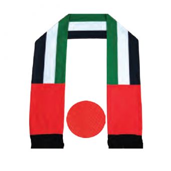 UAE National Day Bird Eye Scarf 17X160 cm