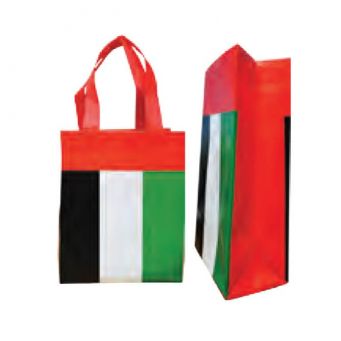UAE Flag Non Woven Bag 30X40 cm - 12 pcs