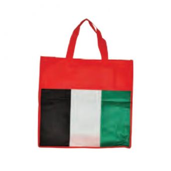 UAE Flag Non Woven Bag 39X46 cm - 12 pcs