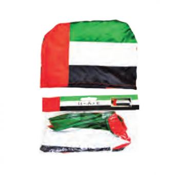 UAE National Day Car Seat Head Rest Cover - 12 pcs