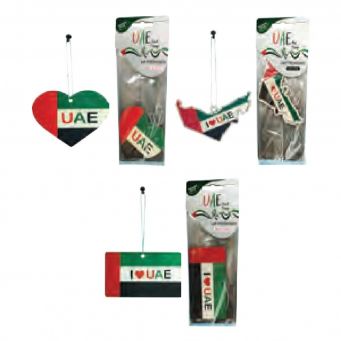 UAE National Day Car Air Freshner - 12 pcs