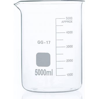Borosilicate Glass Beaker 5000ml