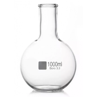 Flat Bottom Long Narrow Neck Boiling Flask 1000ml