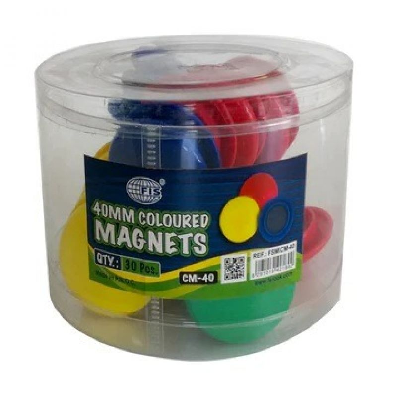 FIS 40mm coloured magnets