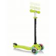 Go Up Sporty Lights Scooter - Lime Green
