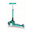Junior Foldable Lights Scooter - Emerald Green