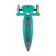 Junior Foldable Lights Scooter - Emerald Green