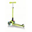 Primo Foldable Lights Scooter - Lime Green