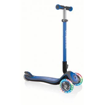 Elite Deluxe Lights Scooter - Navy Blue