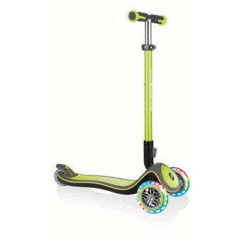 Elite Deluxe Lights Scooter - Lime Green