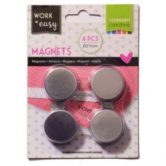 Vaessen Creative Work Easy magnets 4pieces