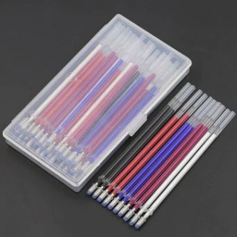 40pcs Heat Erasable Pen High Temperature Tailoring Accessories