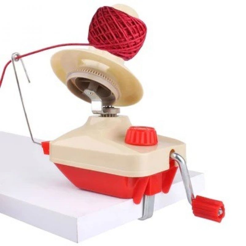Hand Operated Plastic Wool Winder Knitting Machine