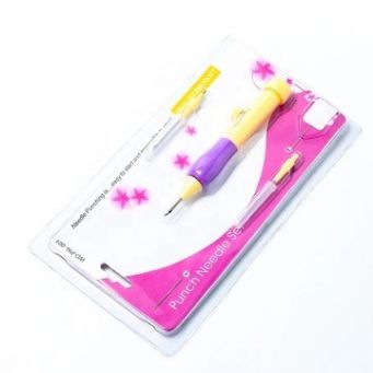 Knitting Stitch Crochet Tool Embroidery Stitching Punch Needle Set