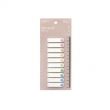 10 Colors Gradual Change Memo Tab