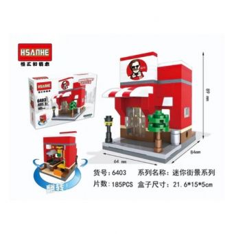 Educational Mini Bricks Lego Set- KFC Store