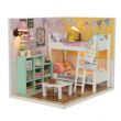 Birthday Gift 3D Wooden Doll House Miniature Toy - Cheryls Room