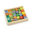 Viga Wooden Lacing Farm Blocks Construction Set