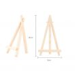 Mini wooden art triangle easel kids Desk Stand 