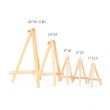 Mini wooden art triangle easel kids Desk Stand 