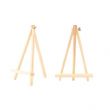 Mini wooden art triangle easel kids Desk Stand 