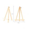 Mini wooden art triangle easel kids Desk Stand 