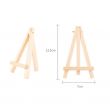 Mini wooden art triangle easel kids Desk Stand 7*12.5cm