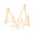 Mini wooden art triangle easel kids Desk Stand