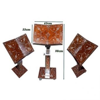 Adjustable Quran Stand with Pearl