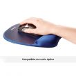 Fellowes Memory Foam Moue Wrist Support - Sapphire 