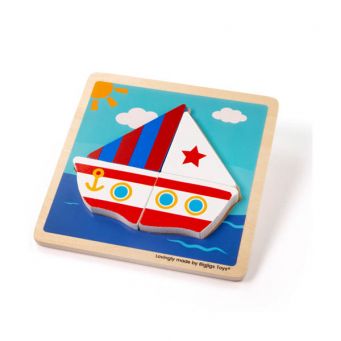 Chunky Lift Out Boat Puzzle