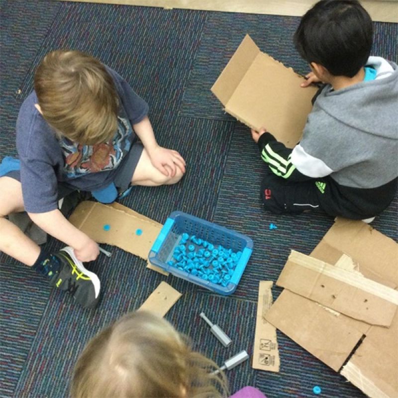 Makedo Scru 180 – Viti Di Ricambio Per Costruzioni In Cartone, Fissaggi Riutilizzabili Per Kit Creativi Fai Da Te, Giochi Educativi STEM