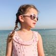 Cleo - Baby Pink Mirrored Kids Sunglasses