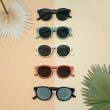 Sydney - Black Mirrored Kids Sunglasses