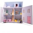 Wooden Dolls House Furniture Set - Bedroom