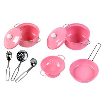 Pink Kids Kitchen Set