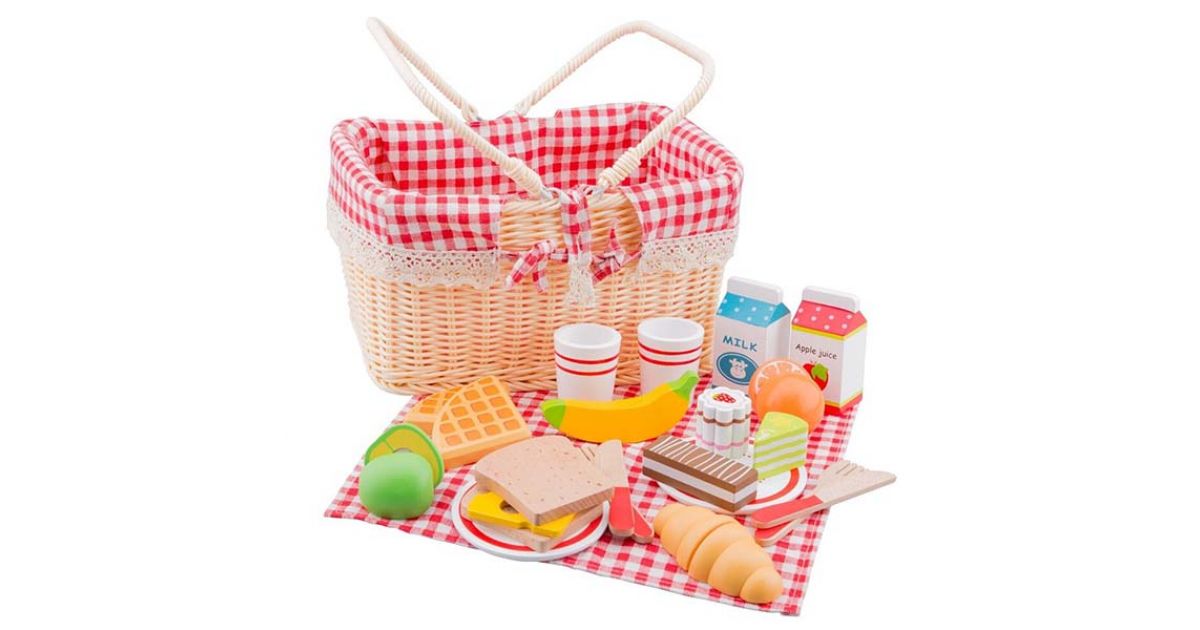 Buy Picnic Basket Set 27 pieces Toys Set at Sandhai sandhai.ae