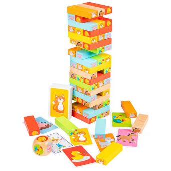 Wooden Block Tower