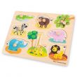 Peg Puzzle - Safari - 8 pieces