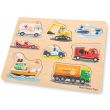 Peg Puzzle - Transport - 8 pieces