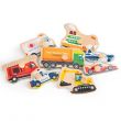 Peg Puzzle - Transport - 8 pieces